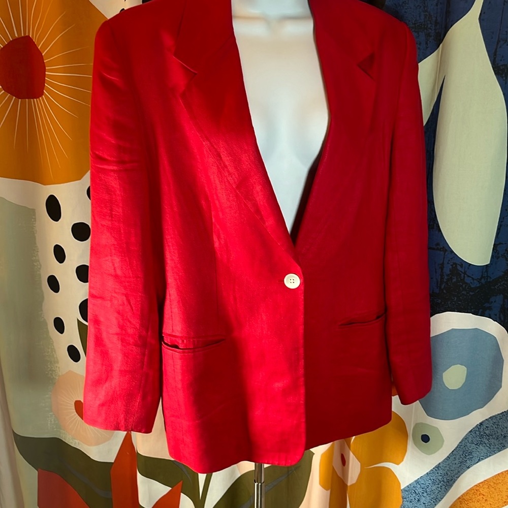 Red Talbots Blazer